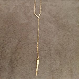 Chloe + Isabel Pave Chevron Necklace